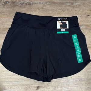 Spyder Black Athletic Shorts